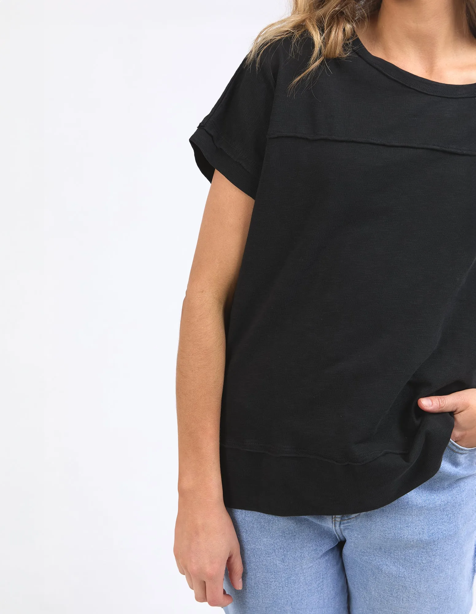 Foxwood Allison Tee - Black